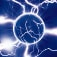 Energy sphere emanating streaks of electricity, vitality, sphere, lightning
